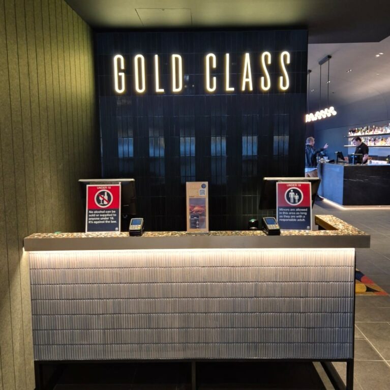 Enter the Gold Class Reception — where a touch of exclusivity sets the scene for premium indulgence.