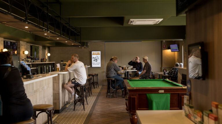 The beating heart of the venue — where regulars settle in and newcomers feel welcome.