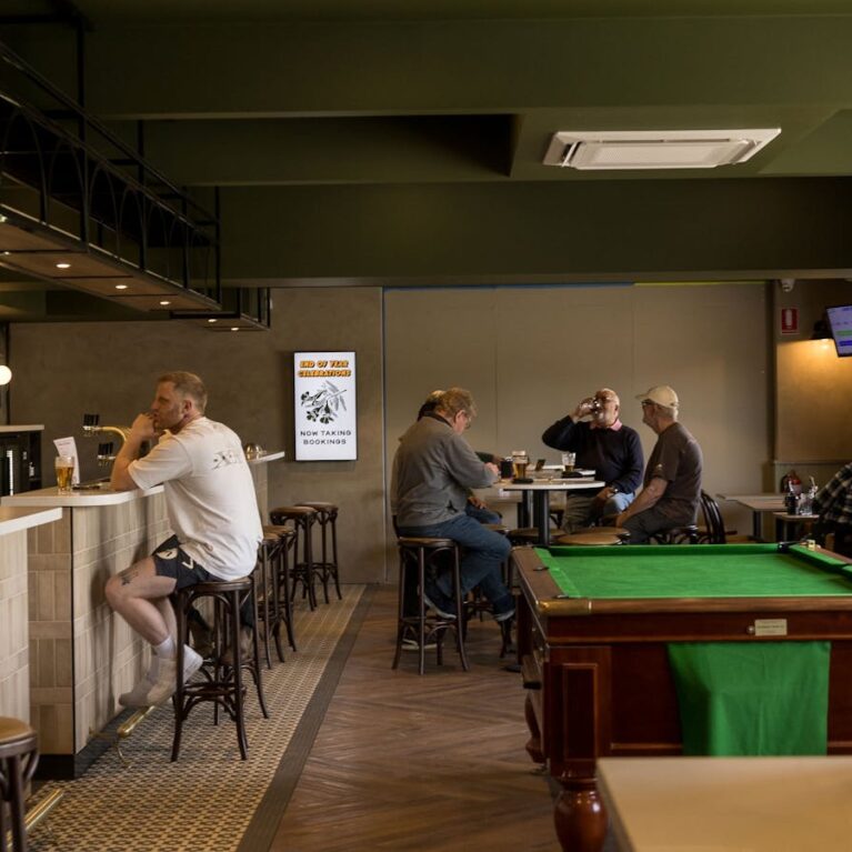 The beating heart of the venue — where regulars settle in and newcomers feel welcome.