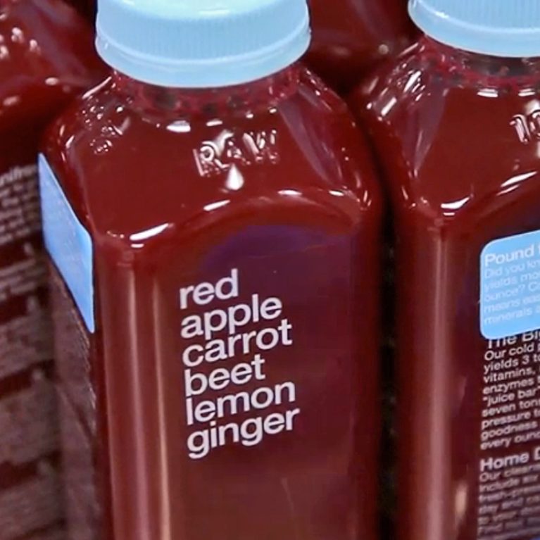 Minimalist Juice Packaging