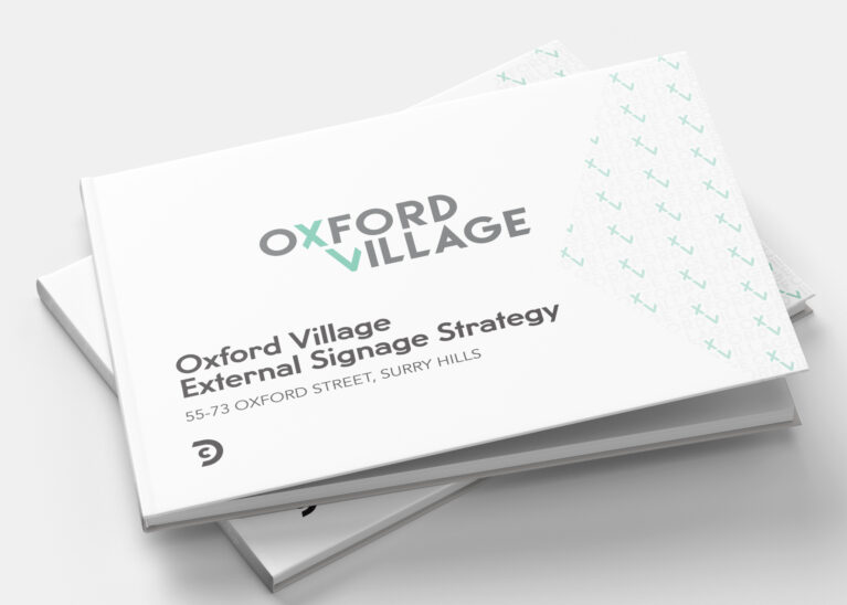 Strategic guidelines governing all external signage across Oxford Village.