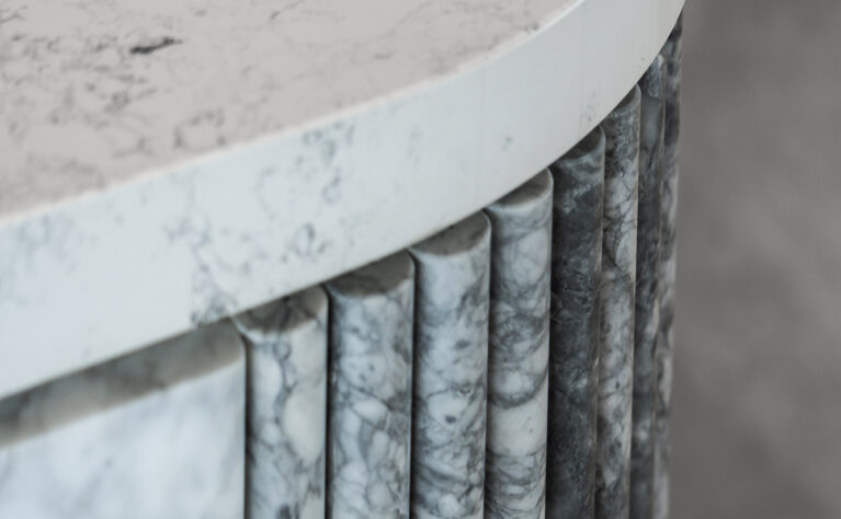 The Close-Up of Calacatta Marble Detailing - Design Clarity | Design ...