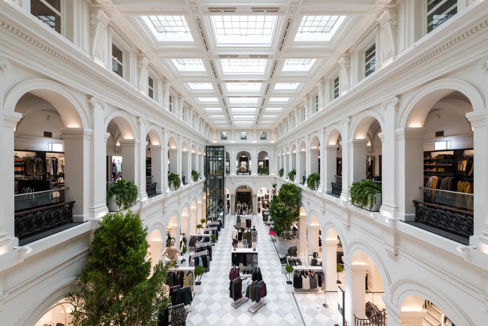 eritage retail management, commercial property portfolio, asset management strategy, shopping center tenancy coordination, heritage building compliance, lease design review.