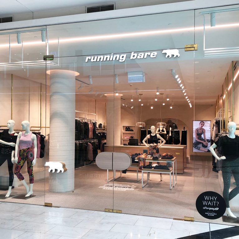 Running Bare opens at Westfield Chatswood !
