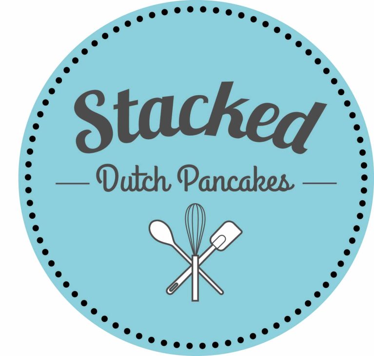 design clarity, blue logo for stacked dutch pancakes, brand specialists, designers