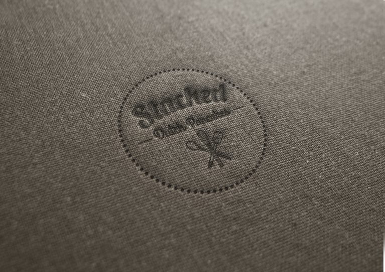 design clarity, logo design, branding creation, fabric, dutch pancake logo, kitchen