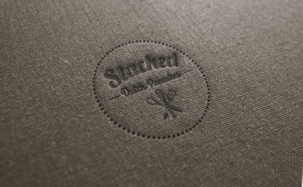 design clarity, logo design, branding creation, fabric, dutch pancake logo, kitchen