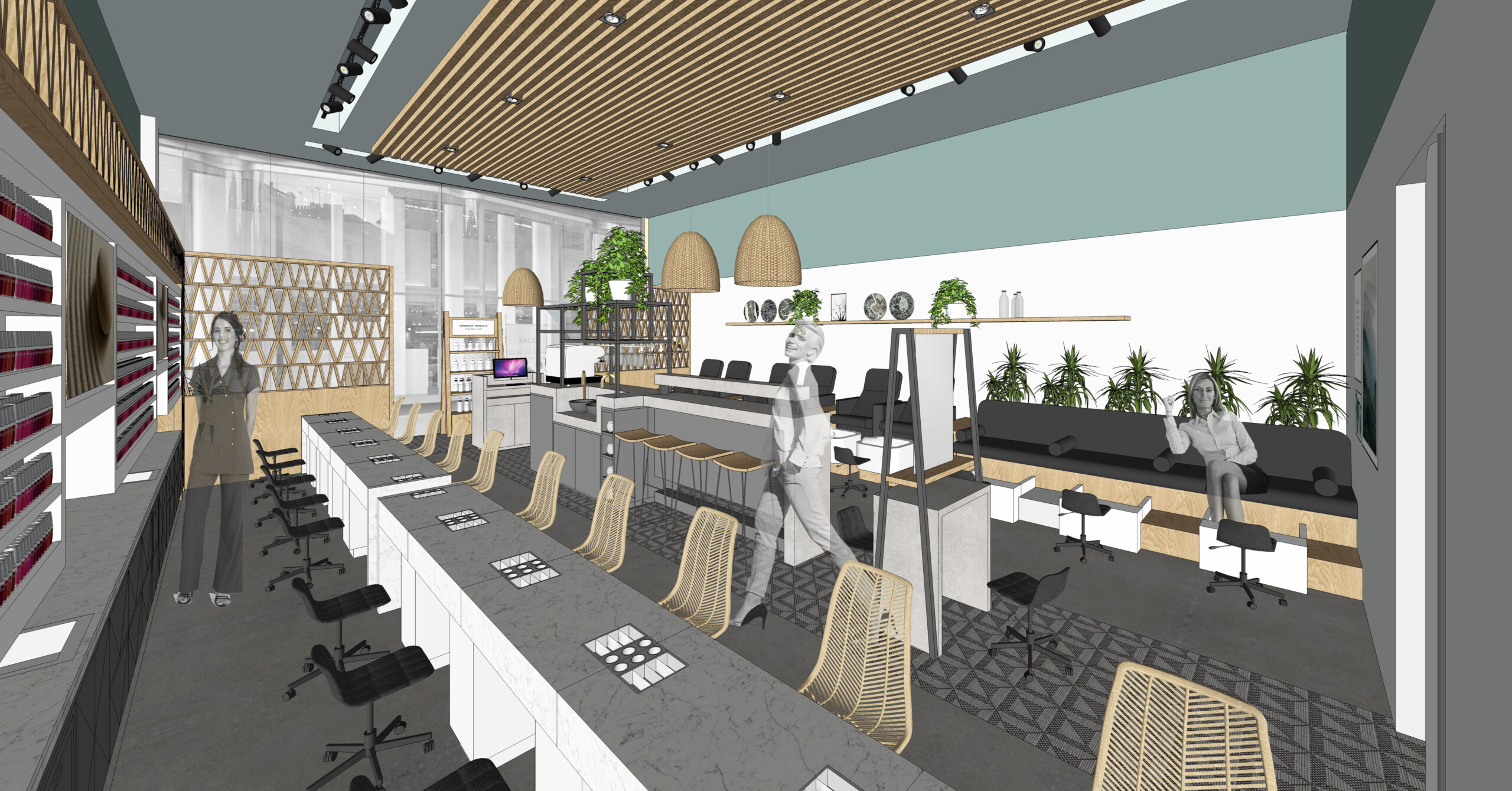 The Nail Spa London Design Clarity Design Clarity